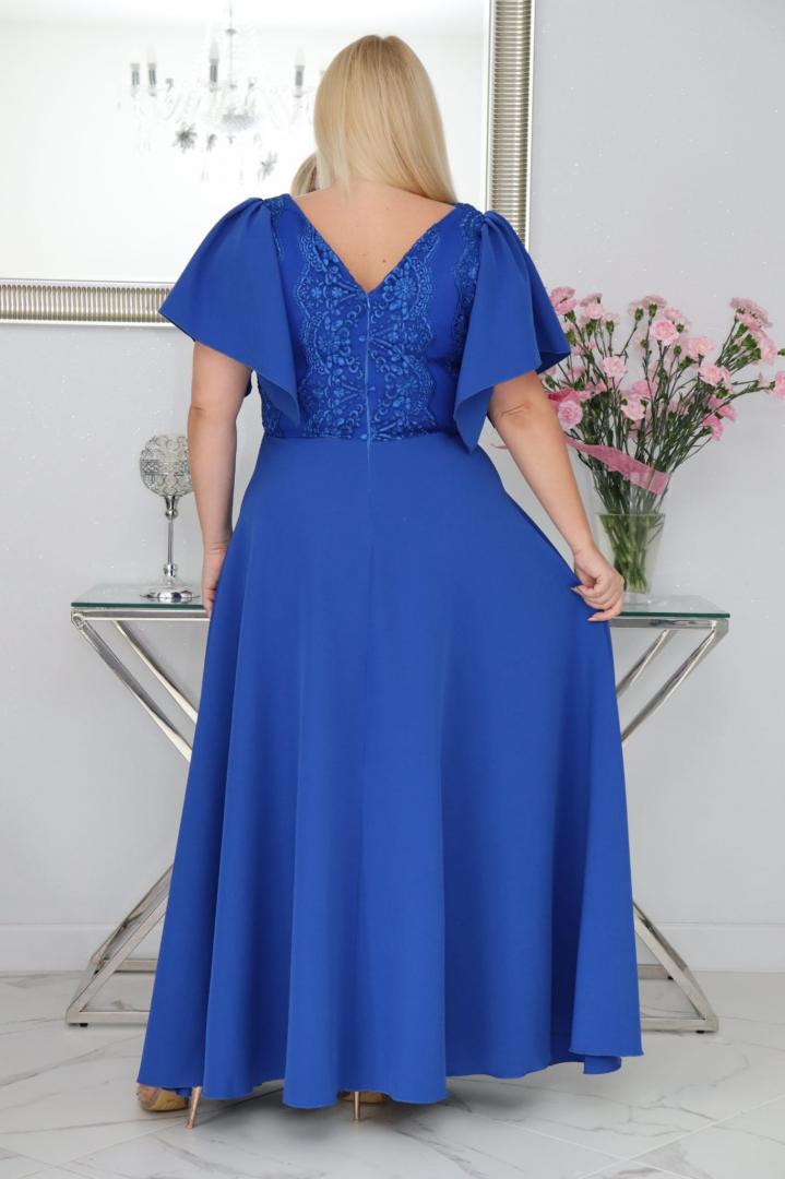 Malwa – odkryj sukienkę z lekkością szyfonowych rękawów. CHABROWA - obrazek 5