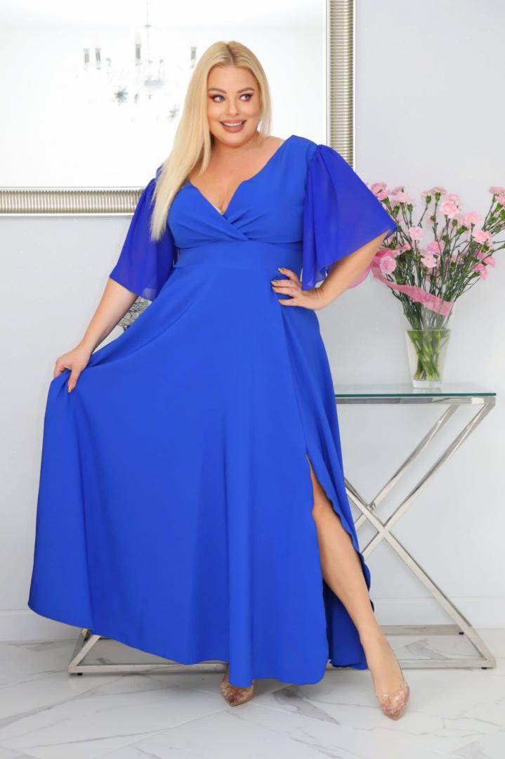 Malwa – odkryj sukienkę z lekkością szyfonowych rękawów. CHABROWA