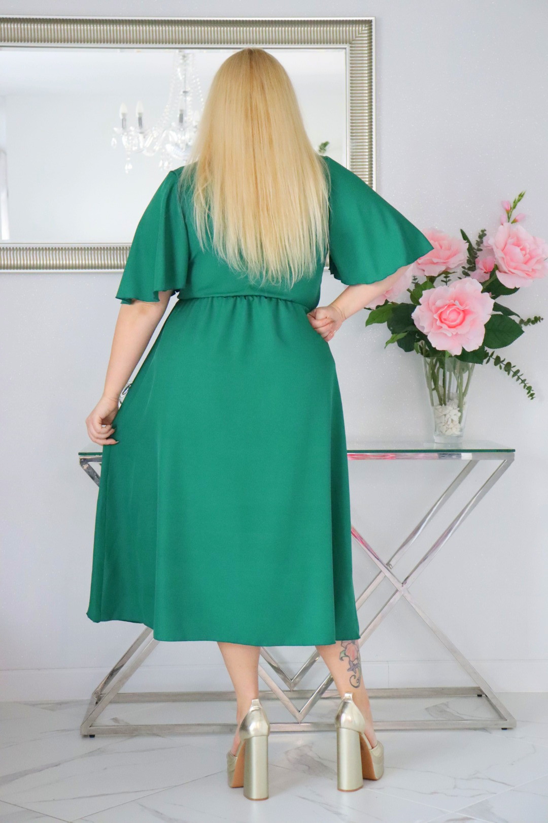 Wielkie wyjście, codzienny look? Z MONSORI zawsze trafisz. Zielona. - obrazek 5