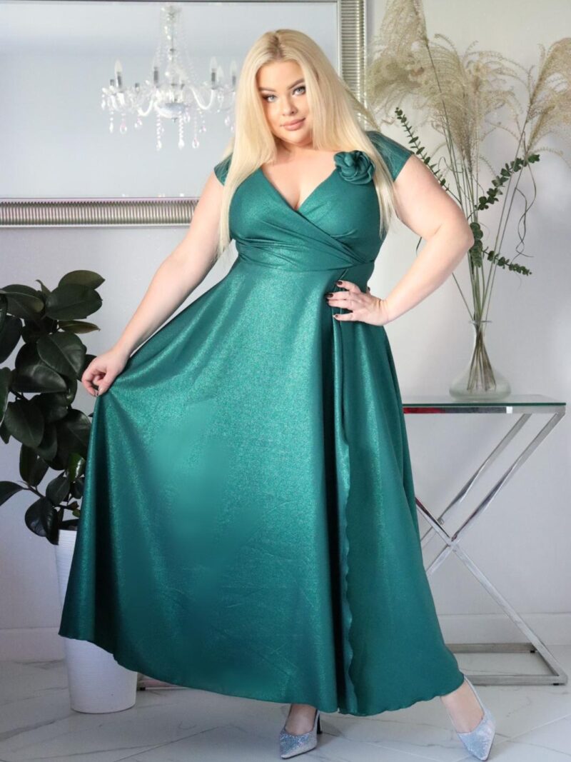 Hit Sezonu: Sukienka GERBERIA – 5 zalet, dzięki którym poczujesz się jak milion dolarów! 💰💖SZMARAGDOWA ZIELEŃ!