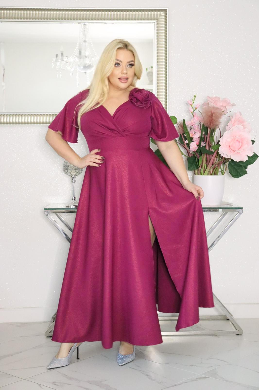 Masz już sukienkę na specjalną okazję? Zobacz model "Asteria" i przestań szukać a zacznij olśniewać! FUKSJA SHINE! 🥂 - obrazek 4