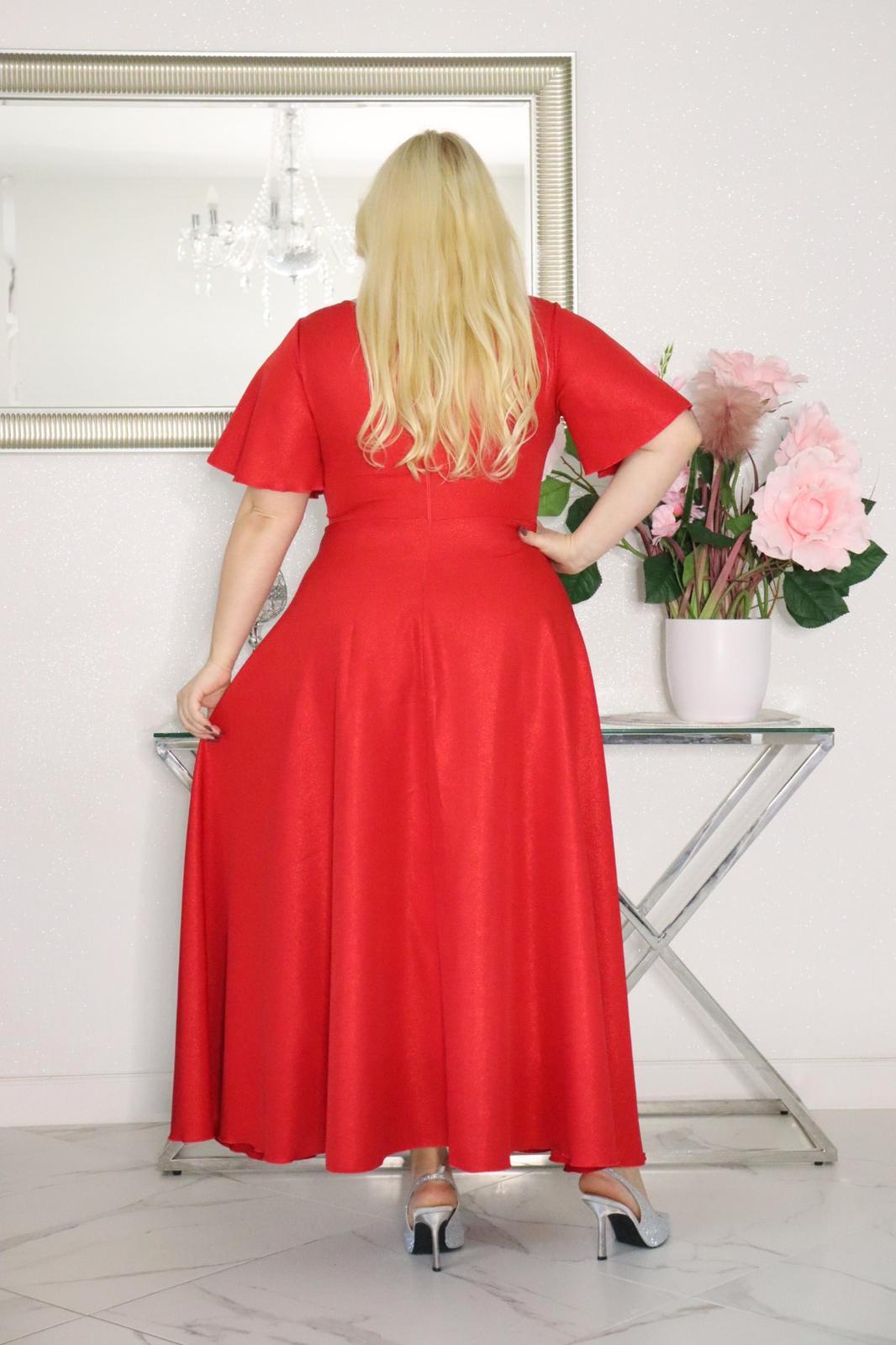 Masz już sukienkę na specjalną okazję? Zobacz model "Asteria" i przestań szukać a zacznij olśniewać! CZERWONA SHINE! 🥂 - obrazek 4